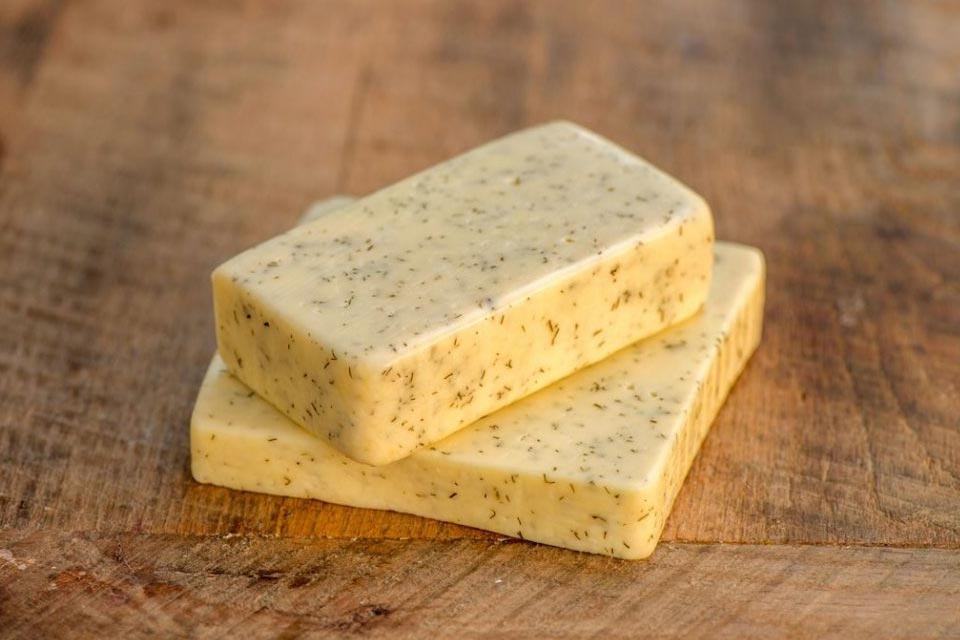 Havarti cheese-making