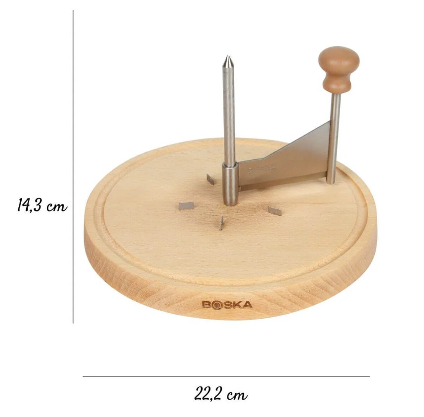 Boska Cheese Curler Amigo (beechwood) Dimentions