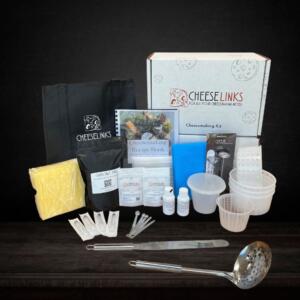 Romano Parmesan Cheesemaking Kit Australia Cheeselinks With Curd Knife And Scoop