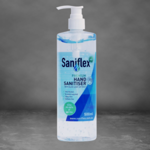 Saniflex Anti-bacterial Hand Sanitiser Gel 500ml Pump