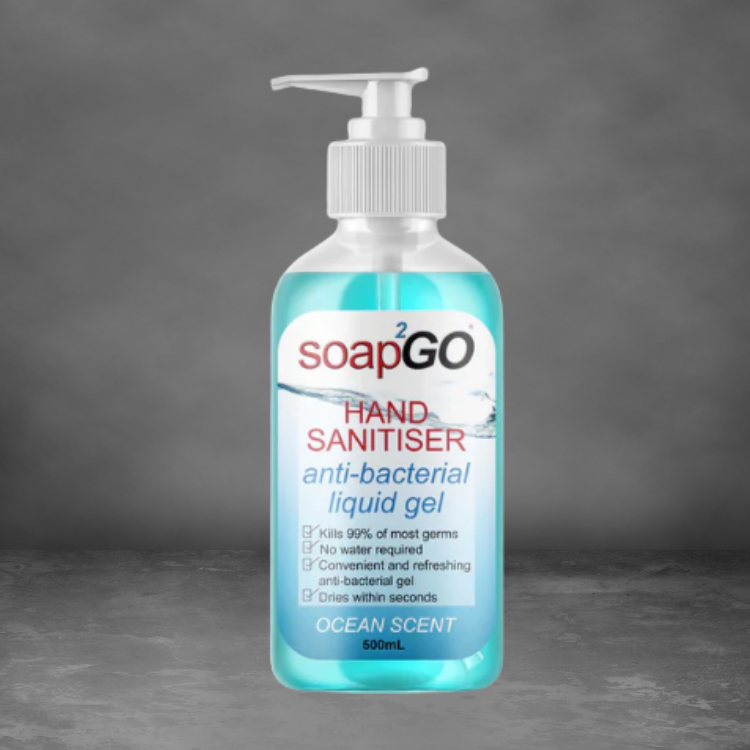 Soap2goanti-bacterial Hand Sanitiser Gel 500ml Pump