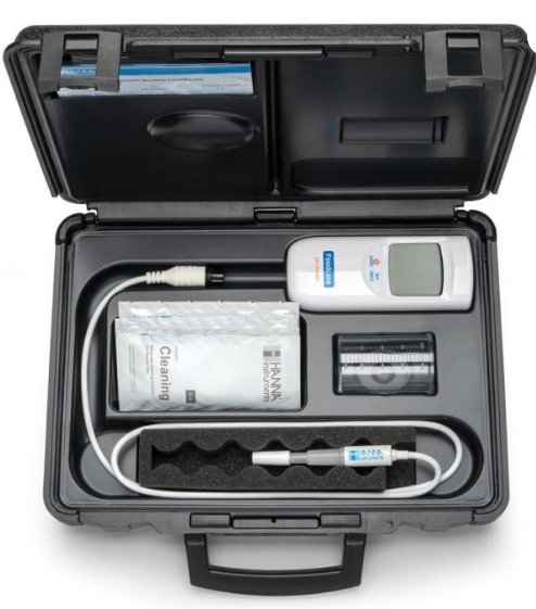 Portable Food And Dairy Ph Meter - Hi99161 Cheeselinks Australia Box Set