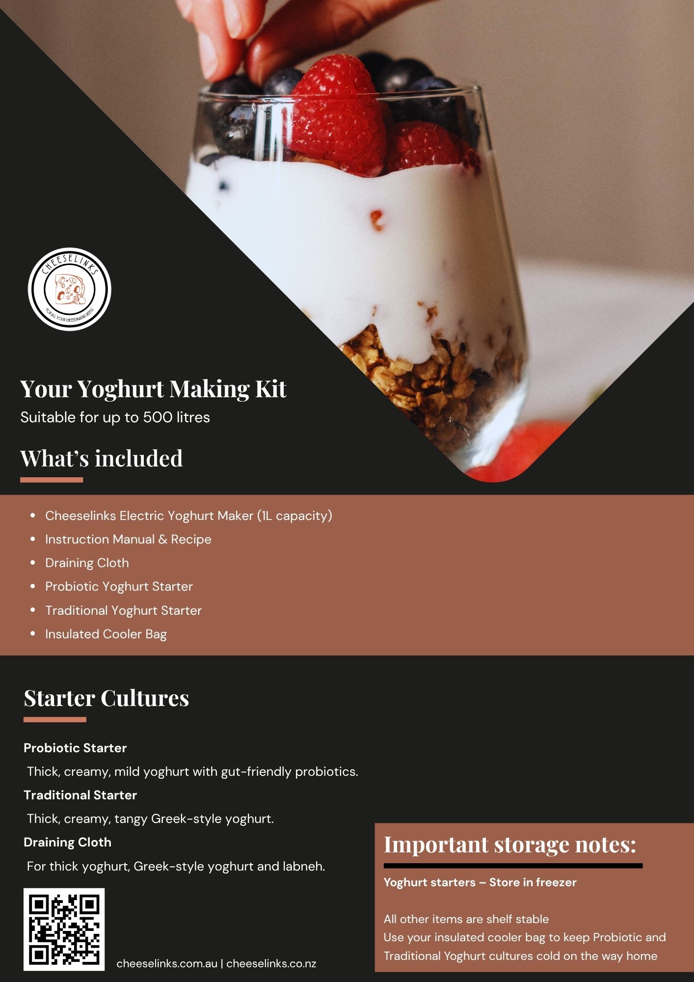 Yoghurt Kit Card Details